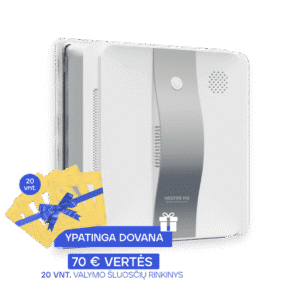 Langų valymo robotas HESTER M3 (2025 m. modelis)